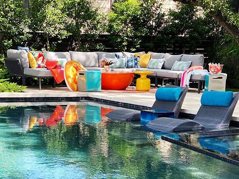 Seasonal Living poolside furniture